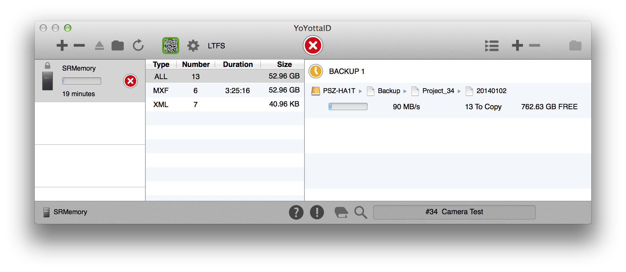 YoYotta TimeRemaining