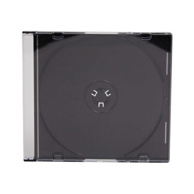 CD Jewel Case - Slim Black Tray