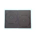 DVD Case 7mm Slim Black Double