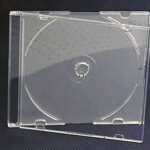 CDR Slimline Jewel Case 52mm Frosted Tray