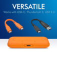 LaCie SSD NVMe with USB-C