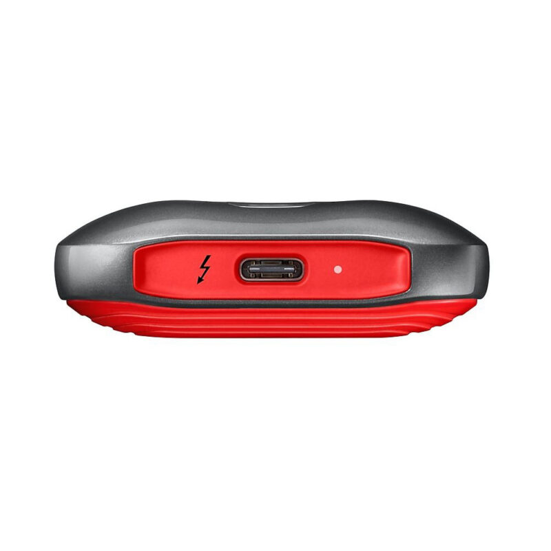 Samsung-X5-IO-port Samsung X5 SSD Thunderbolt 3 port