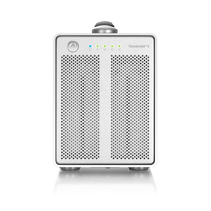 akitio-thunder3-quad-front AKiTiO Thunder3 Quad RAID Chassis - Front