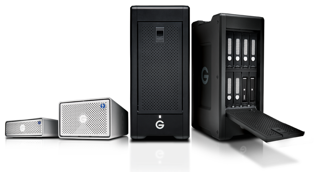 G-Technology Thunderbolt 3 family