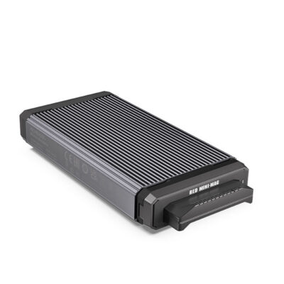 Red Mini-MAG CF Card Reader - angle - SDP PRO Reader