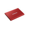 Samsung T7 SSD Red with USB-C