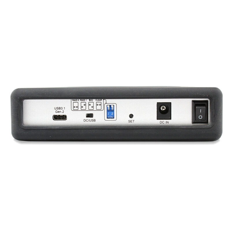 Oyen-MiniPro-Dura-RAID-ports Oyen MiniPro Dura RAID - RAID switches