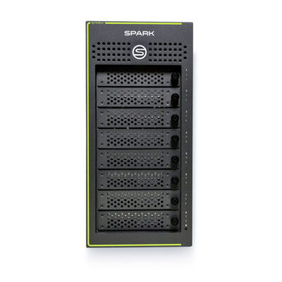 Symply Spark Desktop 8 Bay Thunderbolt 3 RAID - Front
