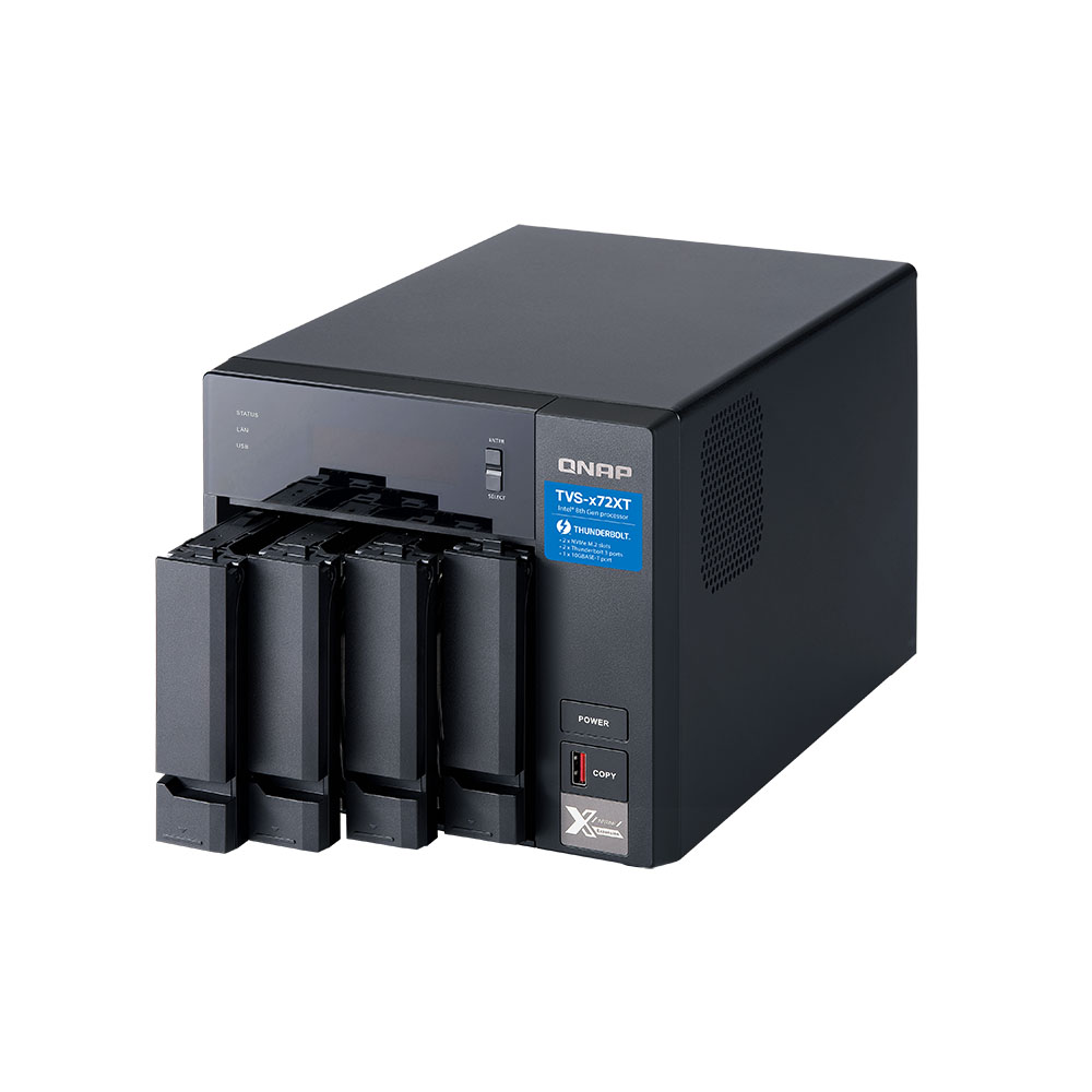 QNAP TVS-472XT 4ベイ NAS QNAP TVS-472XT - NAS Storage | Network Attached Storage (NAS