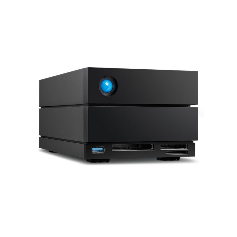 LaCie_2big_Dock_Main-Right LaCie 2big Dock with Thunderbolt 3 and card readers