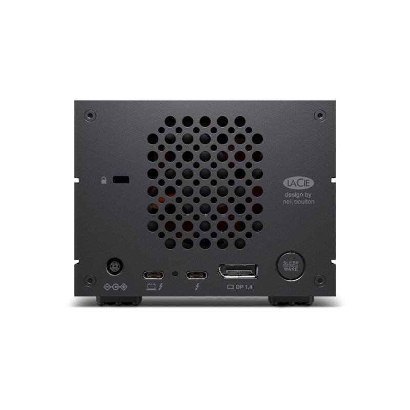 LaCie_2big_Dock_Rear_Ports LaCie 2big Dock - rear - Thunderbolt 3 ports