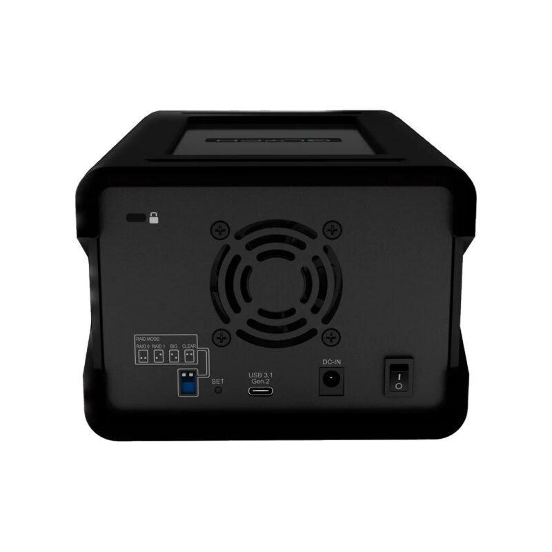 Glyph_Blackbox_Pro_RAID-ISB-C_Ports Glyph Blackbox Pro RAID with USB-C - rear ports