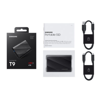 Samsung-T9-SSD-retail Samsung T9 SSD - Box Contents