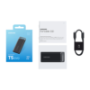 Samsung T5 SSD Retail packaging and box content