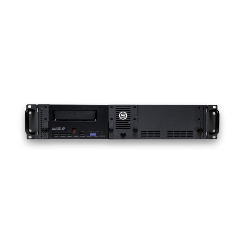 Symply-SYPR2_LTO9_FRONT Symply Pro 2U Rackmount with single Full Height LTO 9