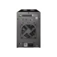 SymplySpark 4-BAY RAID - rear fan and ports