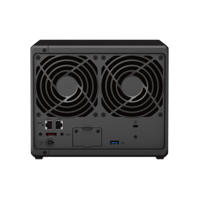 Synology DS923+ rear fans and ports