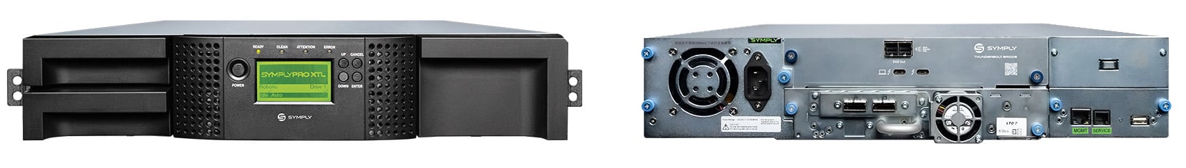 SymplyPRO XTL 24 - 2RU 24 LTO cartridge slots