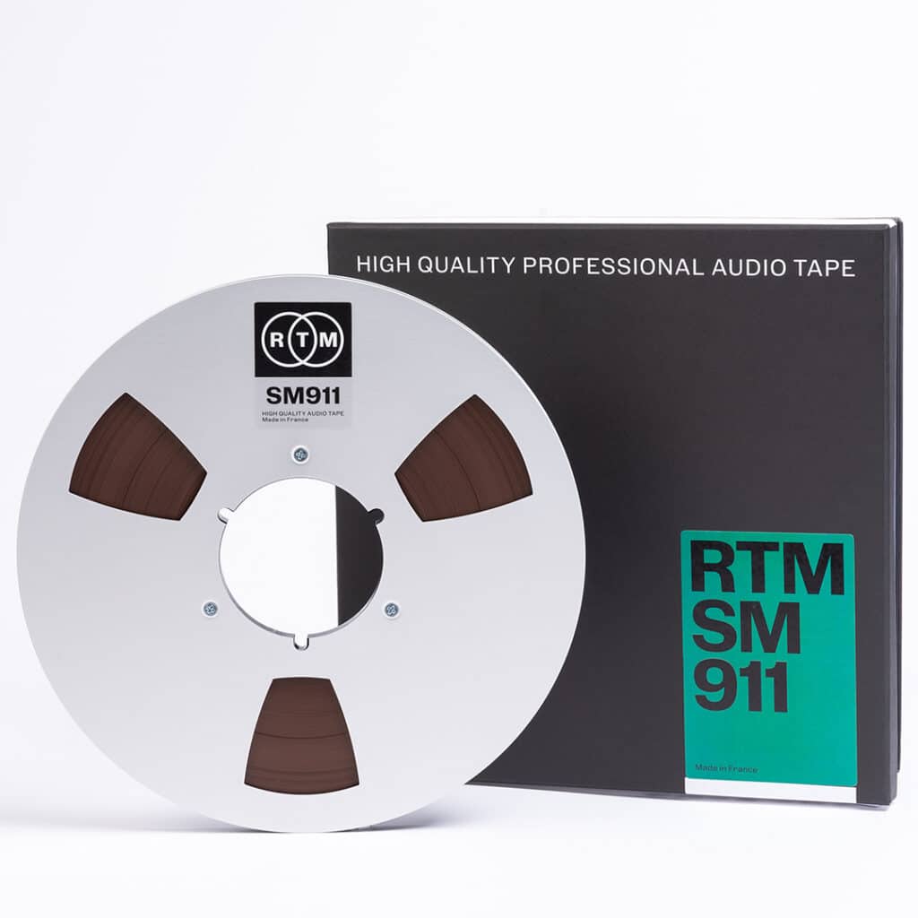 RTM SM911 オープンリールテープ AMPEX 456 RTM SM911 1/4