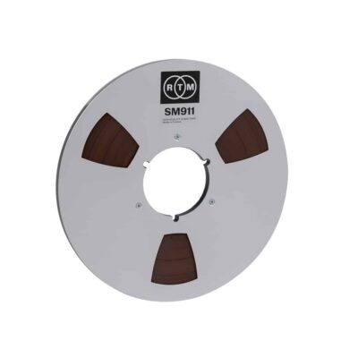 RTM-SM911-025-105metal-spool RTM SM911 1/4" tape on metal reel