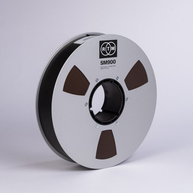 RTM-SM900-2inch-762M-metal-reel Recording The Masters SM900 2" analogue tape on metal spool