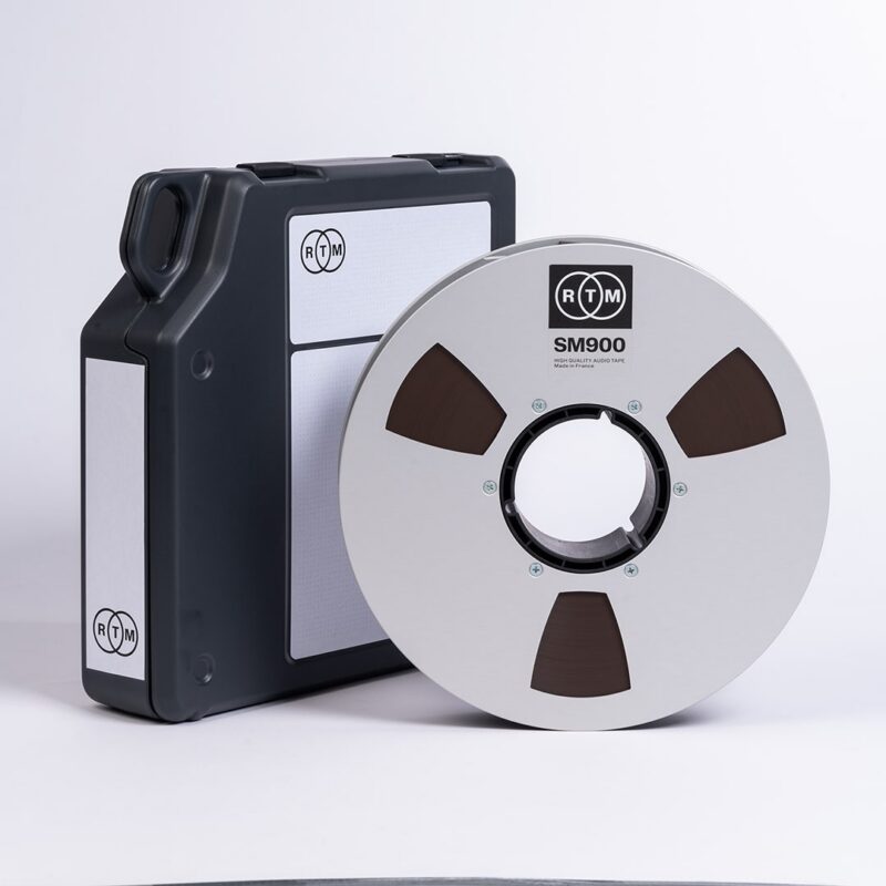 RTM-SM900-2inch-tape Recording The Masters SM900 2" analogue tape with box