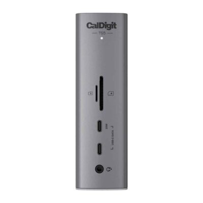 CalDigit TS5 Thunderbolt 5 Dock - upright front