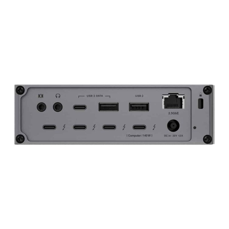CalDigit-TS5-Rear-Ports CalDigit TS5 Thunderbolt 5 Dock - Rear Ports