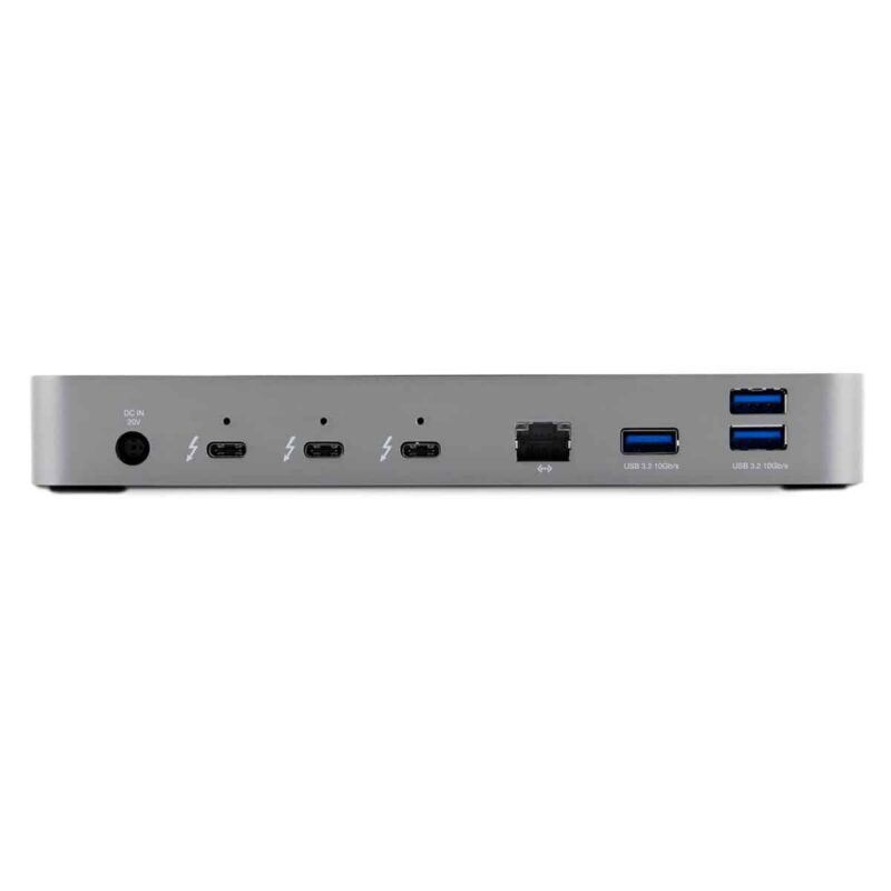 OWCTB4DOCK-rear-ports OWC 11-Port Thunderbolt Dock - rear ports