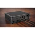 CalDigit TS5 Plus with Thunderbolt cables in back