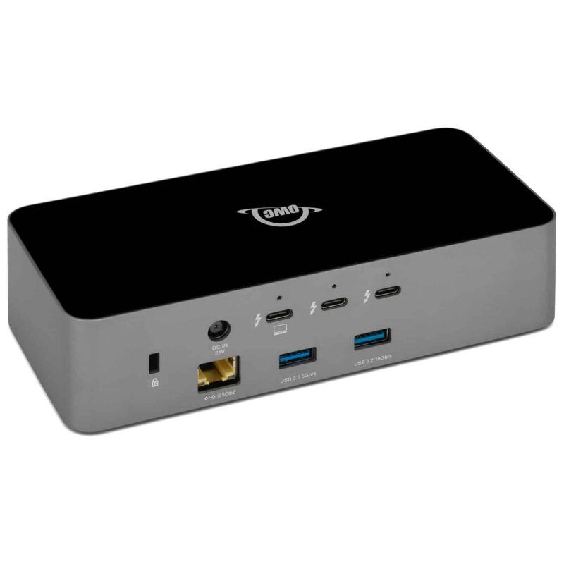 Thunderbolt-5-dock-back-right OWC Thunderbolt 5 dock - ports on back