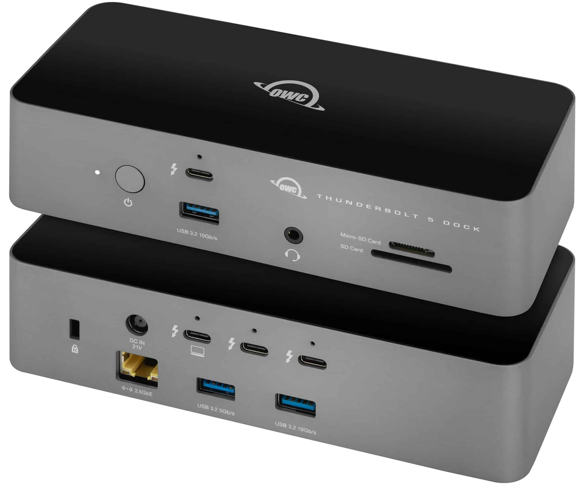 OWC Thunderbolt 5 Dock - stacked