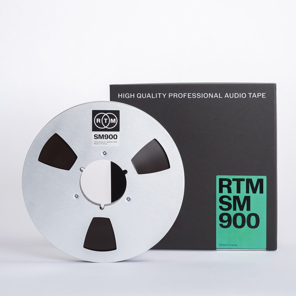 Brands Recording The Masters SM900 1/2" analogue tape on metal spool