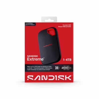 SanDisk Extreme Portable SSD V3 - Retail Packaging